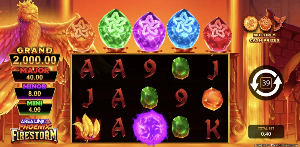 Area Link Phoenix Firestorm Slot