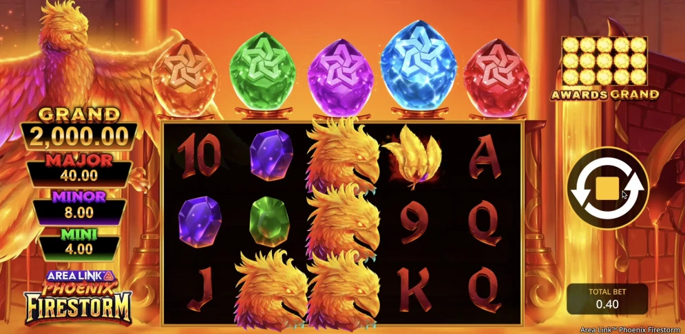 Area Link Phoenix Firestorm Slot