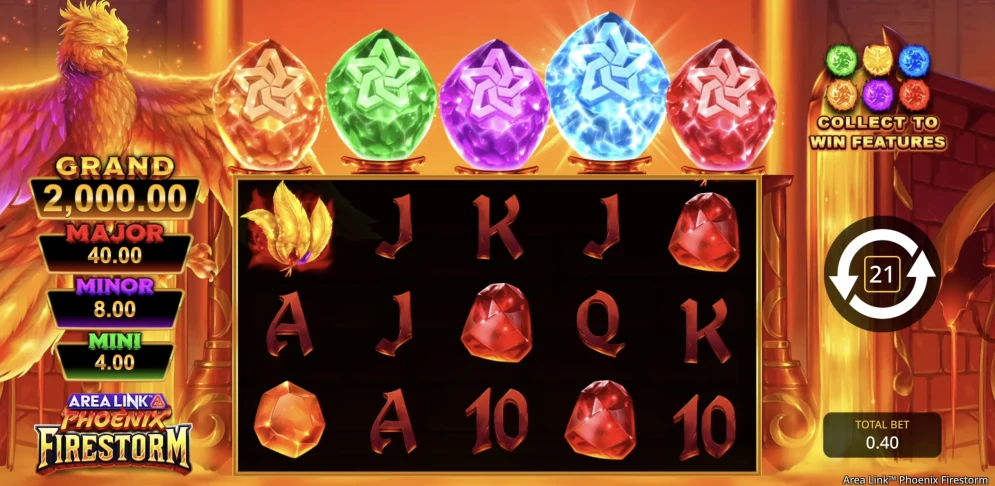 Area Link Phoenix Firestorm Slot